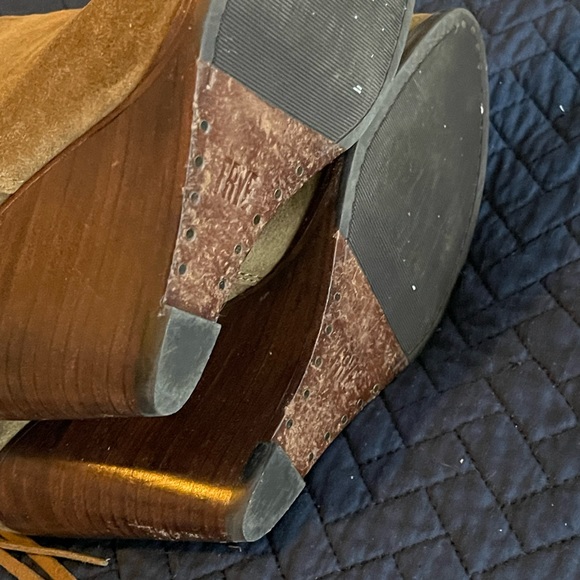 Frye wedge ankle boots. LNC! - Picture 2 of 6